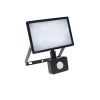 NOCTIS mozgásérzékelős LED-reflektor, 120°, IP44, 20 W, Hideg fehér, fekete