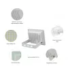 NOCTIS LUX 3 LED-reflektor, 100°, IP65, 10 W, Hideg fehér, fehér