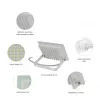 NOCTIS LED-reflektor, 100°, IP65, 30 W, Természetes fehér, fehér