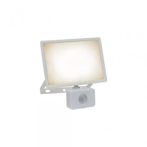 NOCTIS LUX 3 mozgásérzékelős LED-reflektor, 100°, IP44, 30 W, Meleg fehér, fehér