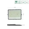 NOCTIS MAX LED-reflektor, 120°, IP65, 100 W, Természetes fehér, szürke