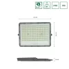NOCTIS MAX LED-reflektor, 120°, IP65, 100 W, Természetes fehér, szürke