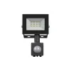 NOCTIS LUX 4 mozgásérzékelős LED-reflektor, 100°, IP44, 10 W, Természetes fehér, fekete