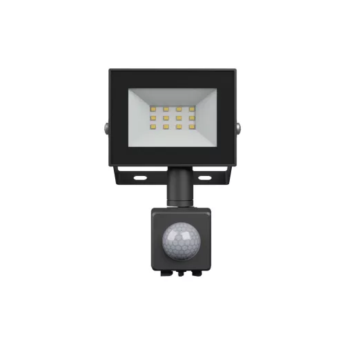 NOCTIS LUX 4 mozgásérzékelős LED-reflektor, 100°, IP44, 10 W, Természetes fehér, fekete