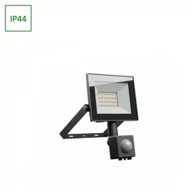   NOCTIS LUX 4 mozgásérzékelős LED-reflektor, 100°, IP44, 20 W, Természetes fehér, fekete