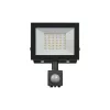 NOCTIS LUX 4 mozgásérzékelős LED-reflektor, 100°, IP44, 30 W, Természetes fehér, fekete