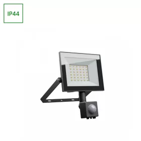   NOCTIS LUX 4 mozgásérzékelős LED-reflektor, 100°, IP44, 30 W, Meleg fehér, fekete