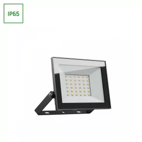   NOCTIS LUX 4 LED-reflektor, 100°, IP65, 30 W, Meleg fehér, fekete