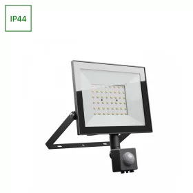   NOCTIS LUX 4 mozgásérzékelős LED-reflektor, 100°, IP44, 50 W, Meleg fehér, fekete