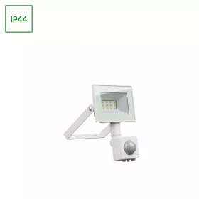   NOCTIS LUX 4 mozgásérzékelős LED-reflektor, 100°, IP44, 10 W, Természetes fehér, fehér
