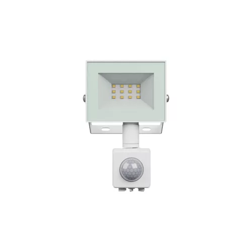 NOCTIS LUX 4 mozgásérzékelős LED-reflektor, 100°, IP44, 10 W, Természetes fehér, fehér
