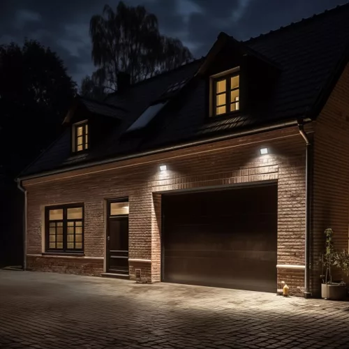 NOCTIS LUX 4 LED-reflektor, 100°, IP44, 20 W, Meleg fehér, fehér