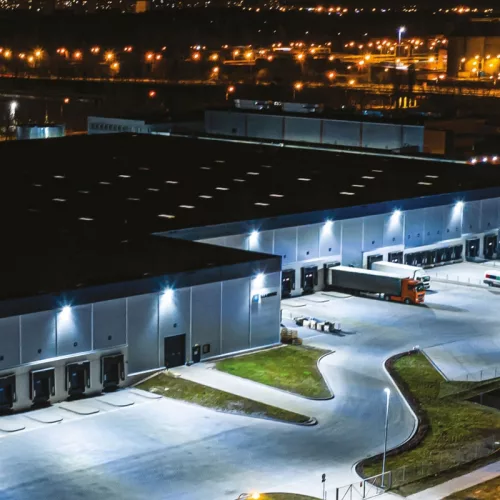 NOCTIS MAX 2 LED-reflektor, 85°, IP65, 200 W, Hideg fehér, szürke