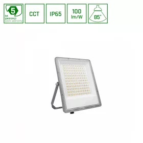  NOCTIS MAX CCT LED-reflektor, 85°, IP65, 100 W, Szabályozható színhőmérséklet, szürke