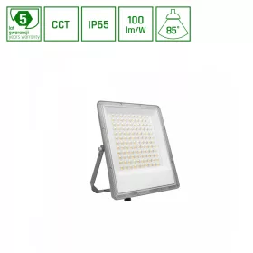   NOCTIS MAX CCT FLOODLIGHT 100W CCT 230V IP65 294x223x28mm GREY 5Y WARRANTY