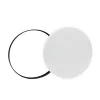 NYMPHEA BLACK & WHITE RINGS 18W CCT 230V 115DEG IP54 FI250X52 WHITE/BLACK ROUND