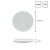 NYMPHEA 230V 24W IP54 IK04 115° Körpanel fekete/fehér gyűrűvel WW