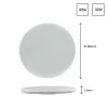 NYMPHEA BLACK & WHITE RINGS 32W CCT 230V 115DEG IP54 FI320X52 WHITE/BLACK ROUND