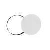 NYMPHEA BLACK & WHITE RINGS 32W CW 230V 115st IP54 IK04 FI380x55 WHITE / BLACK ROUND WITH SENSOR