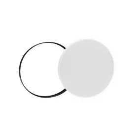   NYMPHEA BLACK & WHITE RINGS 32W CW 230V 115st IP54 IK04 FI380x55 WHITE / BLACK ROUND WITH SENSOR