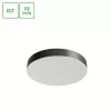 NYMPHEA OPTIMA BLACK 24W CCT 230V 120DEG IP20 FI300X50MM WHITE BLACK ROUND