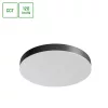 NYMPHEA OPTIMA BLACK 36W CCT 230V 120DEG IP20 FI400X50MM WHITE BLACK ROUND