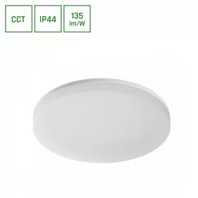   NYMPHEA FUSION 20W/30W/40W CCT 230V 120DEG IP44 FI330X53MM WHITE