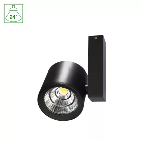 CHLOE  COB LED  230V 16W IP20  NW Mennyezeti Fekete
