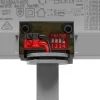 ANDROMEDA RA>90 15-27W WW 230V 36, 60DEG IP20 74X170X170 WHITE 5Y WARRANTY WITH POWER CHANGE