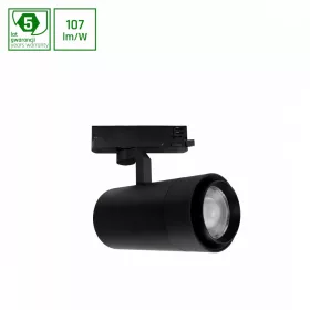   PAVA 2 19-42W WW 230V 20-45DEG IP20 RA90 96X192X231MM BLACK 5Y WARRANTY WITH POWER CHANGE