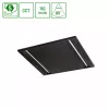 ALGINE LINE PANEL 40W 3CCT 230V 80DEG IP20 600x600x15MM BLACK UGR<16  5Y WARRANTY