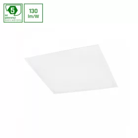   ALGINE LED-panel, 40 W, IP20, 600x600 mm, Meleg fehér, 5 év garancia