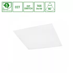   ALGINE LED-panel, 25/40/45 W, IP20, UGR<19, 600x600 mm, Szabályozható színhőmérséklet, 5 év garancia