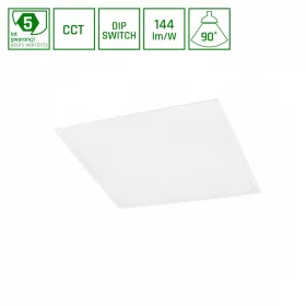   ALGINE PANEL BACKLIGHT 25W/40W/45W CCT 230V 120st IP20 UGR<19 620x620x34MM WHITE 5Y WARRANTY