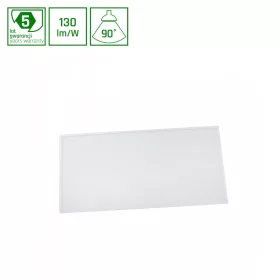   ALGINE PANEL BACKLIGHT 60W NW 230V 90DEG IP40 UGR<19 600X1200X30 WHITE 5Y WARRANTY
