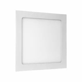   ALGINE  ECO LED SQUARE  230V 12W IP20  CW CEILING PANEL white frame