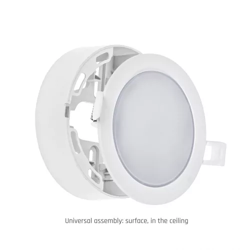 ALGINE 2IN1 SURFACE-RECESSED DOWNLIGHT 6W 560LM WW 230V IP20 ROUND