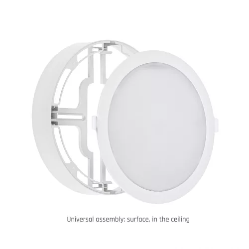 ALGINE 2IN1 SURFACE-RECESSED DOWNLIGHT 18W 1820LM WW 230V IP20 ROUND