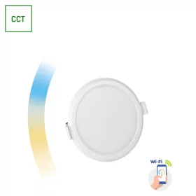   [OUTLET] ALGINE 6W CCT+DIM WI-FI SPECTRUM SMART ROUND, süllyezetett
