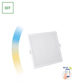 ALGINE 12W CCT+DIM WI-FI SPECTRUM SMART SQUARE, RECESSED