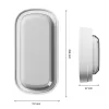 PASTILO 15W CCT 230V 120DEG IP54 IK10 266x137x47mm WHITE OVAL