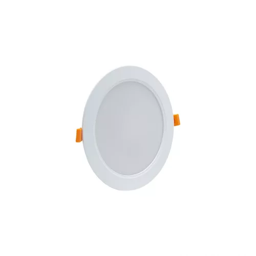 DURE 3 DOWNLIGHT 18W CW 230V 110DEG IP54 IK06 170X34 WHITE ROUND INTEGRATED DRIVER
