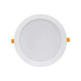   DURE 3 DOWNLIGHT 24W CW 230V 110DEG IP54 IK06 220X34 WHITE ROUND INTEGRATED DRIVE
