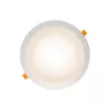 DURE 3 DOWNLIGHT 24W WW 230V 110deg IP54 IK06 220x34 WHITE round integrated drive
