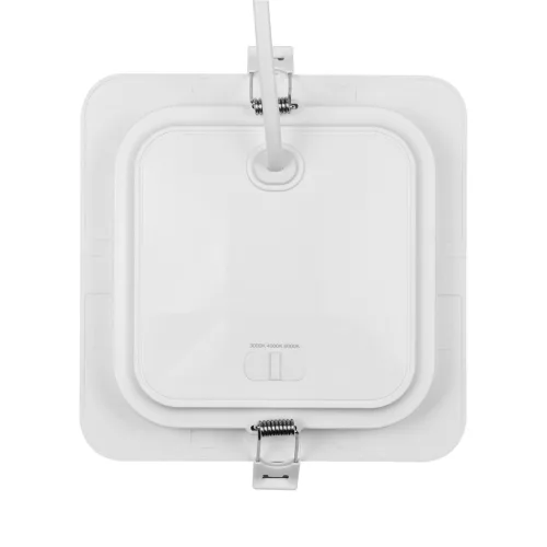 DURE 3 DOWNLIGHT 12W CCT 230V 110DEG IP54 IK06 145X145X30 WHITE SQUARE