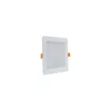 DURE 3 DOWNLIGHT 12W CW 230V 110DEG IP54 IK06 145X145X34 WHITE SQUARE INTEGRATED DRIVER