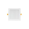 DURE 3 DOWNLIGHT 18W CW 230V 110DEG IP54 IK06 168X168X34 WHITE SQUARE INTEGRATED DRIVER