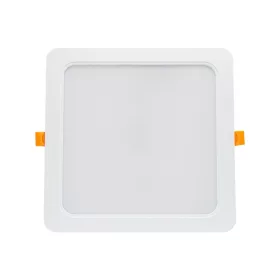   DURE 3 DOWNLIGHT 24W CW 230V 110DEG IP54 IK06 220X220X34 WHITE SQUARE INTEGRATED DRIVER