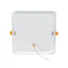 DURE 3 DOWNLIGHT 24W CW 230V 110DEG IP54 IK06 220X220X34 WHITE SQUARE INTEGRATED DRIVER