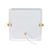 DURE 3 DOWNLIGHT 24W NW 230V 110deg IP54 IK06 220x220x34 WHITE square integrated driver